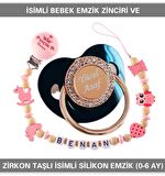 Sahi Aksesuar İsimli Emzik Zinciri ve İsimli Silikon Emzik (0-6 Ay) BEZYI515