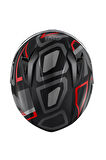 GİVİ KASK 50.7 PROTON MAT TITANIUM-KIRMIZI