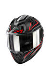 GİVİ KASK 50.7 PROTON MAT TITANIUM-KIRMIZI