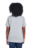 LUNAVISTA Kadın Kırmızı Kalp Baskılı Oversize T-shirt