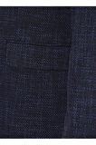 Süvari Regular Fit Mavi Erkek Armürlü Ceket CT2004800236