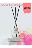 Bebek Pudrası Eko Çubuklu Oda Kokusu - Kokulu Çubuk 100ml
