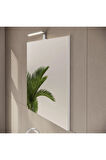 Mia 75024 Banyo Dolabı Seti, Çekmeceli, 80 Cm, Parlak Beyaz