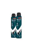 Rexona Men Invisible Black & White 72 Saat Erkek Sprey Deodorant 2 x 200 ML