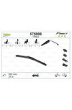 First Multiconnection Flat Blade (MUZ TİPİ) Silecek (UNİVERSAL) Flat Blade Fm53 (X1) (530 MM)