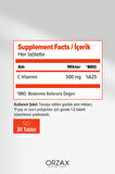 OCEAN VİTAMİN C SR 500MG 30 TABLET