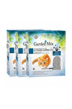Gardenmix Aktif Karbonlu Kokusuz Ince Taneli Kedi Kumu 6 Lt x 3 Adet