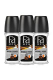 Men Invisible Roll-on X 3 Adet