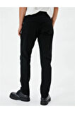 4wam40031nd 999 Siyah Erkek Pamuk Denim Basic Pantolon