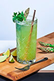 5 Parça Tımeless Sangria / Mojito Kokteyl Keyfi Seti - 4 Uzun Kokteyl Bardağı + Karaf/sürahi