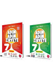 7.Sınıf Adım Adım Zirveye Türkçe + Adım Adım Zirveye Sosyal Bilgiler Soru Bankası (2 Kitap)