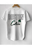 oversize Erkek Çocuk  celtics baskılı  T-Shirt