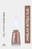 Parlak Oje (TEN RENGİ) - Nail Enamel - 472 Caramel Latte - 8682536036221