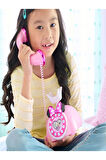 Toys GIO-MCN39000 Minnie Sesli ve Işıklı Pembe Telefon