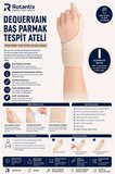 De Quervain Ateli - Baş Parmak Tespit ateli Krem Rengi Standart Beden