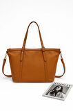 Marella Elegant Soft Tote El ve Omuz Çantası