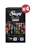 Sleepy Black Premium Plus Günlük Ped Uzun 128 Adet Ped