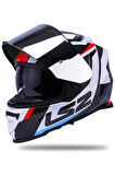 Storm 2 Racer Mavi-kırmızı Kask