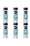 Men Cool Kick Fresh Erkek Deodorant Sprey 150 ml x 6