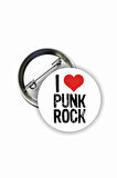 I Love Punk Rock Buton Rozet