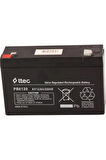 Ttec 6v 12ah Bakımsız Kuru Akü Uyumlu