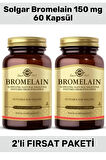 Solgar Bromelain 150 Mg 60 Kapsül 2 Adet