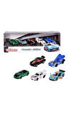 Seçtim Aldım Porsche Edition 5'li Set 1/64 Metal Araba Diecast