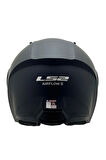 AIRFLOW 2 MAT SİYAH KASK GRİ CAM