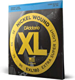 D'Addario EXL180 Bas Gitar Tel Seti