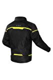 LS2 RIVA MONT SİYAH-NEON SARI