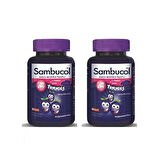 Sambucol Plus Kids Yummies 60 Çiğneme Tableti 2 Adet