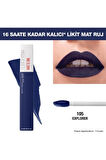 Maybelline New York Super Stay Matte Ink Likit Mat Ruj 105 Explorer Lacivert