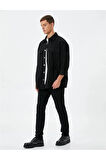 4wam40031nd 999 Siyah Erkek Pamuk Denim Basic Pantolon