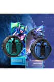 LinkTech S30 TWS Gaming Kablosuz Kulak İçi Bluetooth Kulaklık - Yeşil