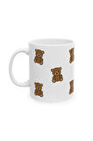 Ayıcık Teddy Bear Desenli Seramik Kupa Bardak