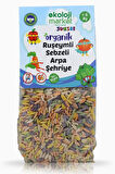 Organik Ruşeymli Sebzeli Arpa Şehriye250gr3Paket Organic Vermicelli Vegetable BarleyNoodle250Gr3pack