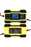 Uc-c121001a Sarı 12/24 Volt 10 Amper Led Göstergeli Akü Şarj Cihazı