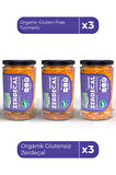 Organik Glutensiz Zerdeçal 100 Gr x3 / Organic Gluten-Free Turmeric 100 Gr x3
