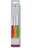 Paslanmaz Çelik Swiss Classic 3lü Bıçak Seti 6.7116.32 (ÖZEL KUTULU SET) Çok Renkli