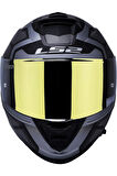 Storm 2 Faster Tıtanıum Fullface Motosiklet Kaskı Gold Camlı