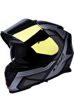 Storm 2 Faster Tıtanıum Fullface Motosiklet Kaskı Gold Camlı