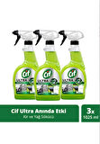 Cif Ultra Anında Etki Kir Ve Yağ Çözücü 1025 ml X3