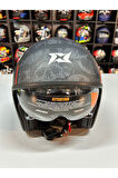 HORNET S SV SKULLS B5 MATT RED M