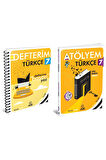 2024-2025 Arı Yayıncılık 7. Sınıf Türkçe Atölyem+Defter Set 2 Kitap!