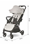 Lorelli Loret Otomatik Katlanan Kabin Boy  Bebek Arabası - Beige