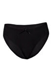 Kadın 12'li Paket Bambu Bikini Külot