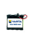 4.8v 1600mAh Siyah Soketli Ni-Mh Oyuncak Araba Pili