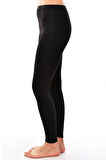 Kadın Siyah Termal Tayt Siyah