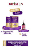 Collagen Biotin Şampuan 2 adet + Bioxcin forte serum 50 Ml 1 adet