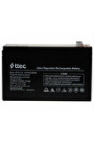 HHM_ TTEC MARKA 12V 7AH , 12VOLT 7AMPER , 12 V 7 AH , KURU BAKIMSIZ AKÜ DAİMA YENİ ÜRETİM